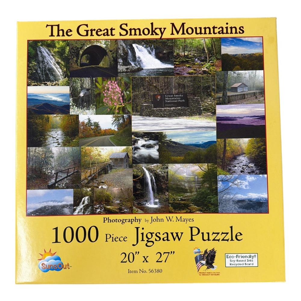 The Great Smoky Mountains‎ John W. Mayes SunsOut Puzzle 1000 Pieces
